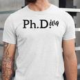 PhD Graduation Women Doctorate Degree PhDiva Unisex Jersey T-Shirt