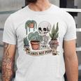Plant Introvert Gardener Houseplant Botanical Women Men Kids Unisex Jersey T-Shirt