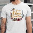 Please Chew Quieter Sarcastic Introvert Humor Unisex Jersey T-Shirt