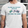 PLEASE BE PATIENT WITH ME I'M FROM THE 1900s 90s Meme Premium Tri-Blend Unisex Jersey T-Shirt PLEASE BE PATIENT WITH ME I'M FROM THE 1900s 90s Meme Premium Tri-Blend Unisex Jersey T-Shirt