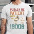 Please Be Patient With Me I'm From The 1900s Cool Gramophone Premium Unisex Jersey T-Shirt