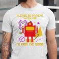 Please Be Patient With Me I'm From The 1900s Gen X Robot Premium Unisex Jersey T-Shirt