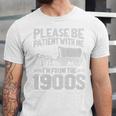 Please Be Patient I'm From The 1900s Over The Hill Premium Tri-Blend Unisex Jersey T-Shirt