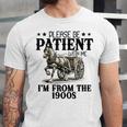 Please Patient I'm From The 1900s Quote Vintage Horse Unisex Jersey T-Shirt