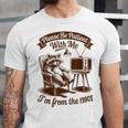 Please Be Patient With Me I'm From The 1900s Raccoon Vintage Unisex Jersey T-Shirt