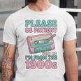 Please Be Patient With Me I'm From The 1900s Retro Cassette Unisex Jersey T-Shirt Please Be Patient With Me I'm From The 1900s Retro Cassette Unisex Jersey T-Shirt