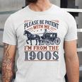 Please Be Patient With Me I'm From The 1900s Retro Nostalgic Unisex Jersey T-Shirt