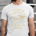 Please Be Patient With Me I'm From The 1900s Retro Premium Unisex Jersey T-Shirt