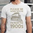 Please Be Patient With Me I'm From The 1900s Steam Train Premium Unisex Jersey T-Shirt