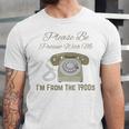 Please Be Patient With Me I'm From The 1900s Telephone Premium Unisex Jersey T-Shirt Please Be Patient With Me I'm From The 1900s Telephone Premium Unisex Jersey T-Shirt