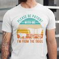 PLEASE BE PATIENT I'M FROM THE 1900s Vintage 1900s 90s Premium Tri-Blend Unisex Jersey T-Shirt PLEASE BE PATIENT I'M FROM THE 1900s Vintage 1900s 90s Premium Tri-Blend Unisex Jersey T-Shirt
