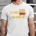 Please Be Patient With Me I'm From The 1900s Vintage Oregon Premium Unisex Jersey T-Shirt