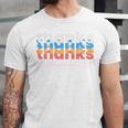 Polite Introvert Thanks But No Thanks Retro Graphic Unisex Jersey T-Shirt Polite Introvert Thanks But No Thanks Retro Graphic Unisex Jersey T-Shirt