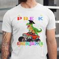 Pre k Graduation 2025 Pre-k Kindergarten Graduate Dinosaur Premium Tri-Blend Unisex Jersey T-Shirt