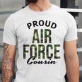 Proud Air Force Cousin Deployment Homecoming Graduation USAF Unisex Jersey T-Shirt