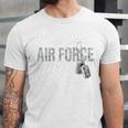 Proud Air Force Wife Air Force Graduation USAF Wife Unisex Jersey T-Shirt