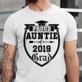 Proud Auntie Of a 2019 Grade Aunt Graduation Unisex Jersey T-Shirt