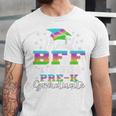 Proud Bff Of PreK School Graduate 2024 Graduation Bff Premium Unisex Jersey T-Shirt