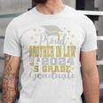 Proud Brother In Law Of 5th Grade Graduate 2024 Graduation Unisex Jersey T-Shirt