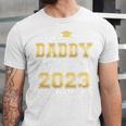 Proud Daddy Of Two 2023 Graduate Class 2023 Graduation Unisex Jersey T-Shirt