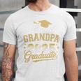 Proud Grandpa Of a Class Of 2025 Graduate Senior Graduation Premium Unisex Jersey T-Shirt