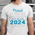 Proud Little Brother Of 5th Grade Graduate 2024 Graduation Premium Unisex Jersey T-Shirt