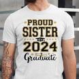 Proud Sister Of A 2024 Graduate Senior Graduation Unisex Jersey T-Shirt