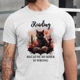 Reading Because Murder Is Wrong Books And Cats Book Lovers Unisex Jersey T-Shirt Reading Because Murder Is Wrong Books And Cats Book Lovers Unisex Jersey T-Shirt