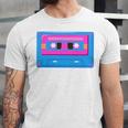 Retro Cassette Tape Tee 90s Nostalgia Aesthetic Unisex Jersey T-Shirt