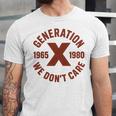 Retro Gen X 1965-1980 Sarcastic Nostalgia Graphic Premium Tri-Blend Unisex Jersey T-Shirt