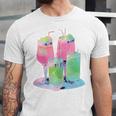 Retro Soft Drinks 80s 90s Nostalgia Cute Anime Aesthetic Tee Unisex Jersey T-Shirt