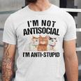 Sarcasm Cat Sarcastic Introvert Antisocial Cat Lover Unisex Jersey T-Shirt Sarcasm Cat Sarcastic Introvert Antisocial Cat Lover Unisex Jersey T-Shirt