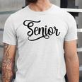 That Says Senior Cursive Script Graduation Unisex Jersey T-Shirt