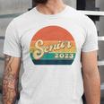 Senior 2023 Graduation My Last First Day Of Class Of 2023 Unisex Jersey T-Shirt