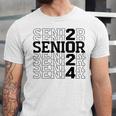 Senior 2024 Class Of 2024 Graduation 2024 Women Boy Girl Unisex Jersey T-Shirt