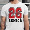 Senior 2026 Class Of 2026 School Graduation 2026 Merch Unisex Jersey T-Shirt