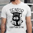 Senior 2026 High School College Graduation Year Class Of 26 Unisex Jersey T-Shirt
