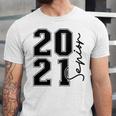 Senior Class Of 2021 Graduation High School College Unisex Jersey T-Shirt