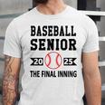 Senior Class Of 2025 Baseball Senior Night Graduation Party Unisex Jersey T-Shirt