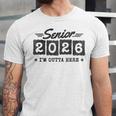 Senior Class Of 2026 Senior Graduation 2026 Senior 2026 Unisex Jersey T-Shirt