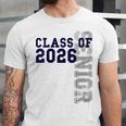 Senior Class Of 2026 Graduation Year High School & College Unisex Jersey T-Shirt