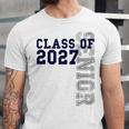 Senior Class Of 2027 Graduation Year High School & College Unisex Jersey T-Shirt