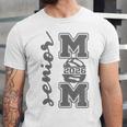 Senior Mom 2026 Wrestling Athlete Proud Parent Graduation Unisex Jersey T-Shirt