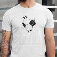 Senior Mommy Class Of 2026 Soccer Graduation Heart Premium Tri-Blend Unisex Jersey T-Shirt