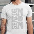 Senior Volleyball Mom 2026 Class Graduation Volleyball Premium Tri-Blend Unisex Jersey T-Shirt