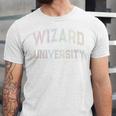 Silly Stay Away From Me WIZARD UNIVERSITY Introvert Unisex Jersey T-Shirt
