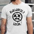 Socially Awkward Introvert Social Anxious Awkwardly Social Unisex Jersey T-Shirt Socially Awkward Introvert Social Anxious Awkwardly Social Unisex Jersey T-Shirt