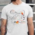 Splash Water Frutiger Aero Y2K Style Clownfish Unisex Jersey T-Shirt