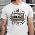 Summer ’95 Retro Cassette Tape Nostalgia Music Lover Premium Tri-Blend Unisex Jersey T-Shirt