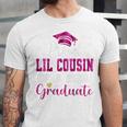 Super Proud Little Cousin Of 2025 Graduate Graduation Family Premium Tri-Blend Unisex Jersey T-Shirt